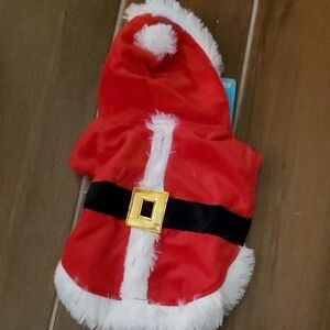Santa Claus Pet Costume for Small Pets